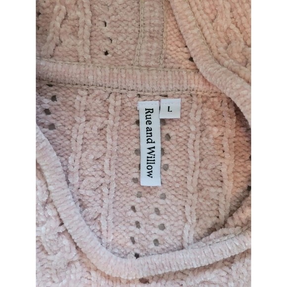 Rue And Willow Womens Hooded Pullover Sweater Size Large - Picture 6 of 9